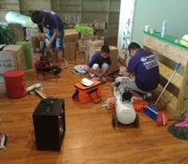 7月31日美的廣場(chǎng)某書(shū)屋施工現(xiàn)場(chǎng)