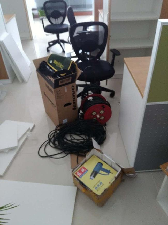 8月6日徐州某大型銀行徐州分行總部治理現(xiàn)場