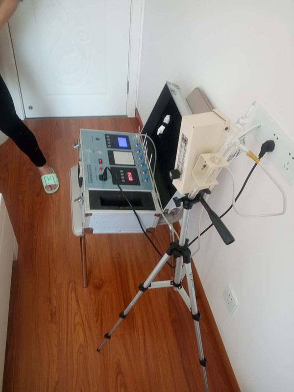 9月1日睢寧八一公館周先生檢測現(xiàn)場