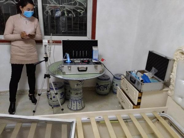 9月30日茶安小區(qū)檢測現(xiàn)場