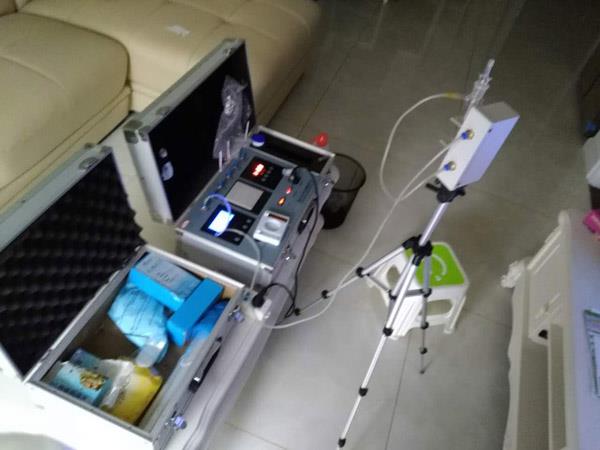 10月20日香榭蘭亭5號(hào)樓張女士復(fù)檢現(xiàn)場