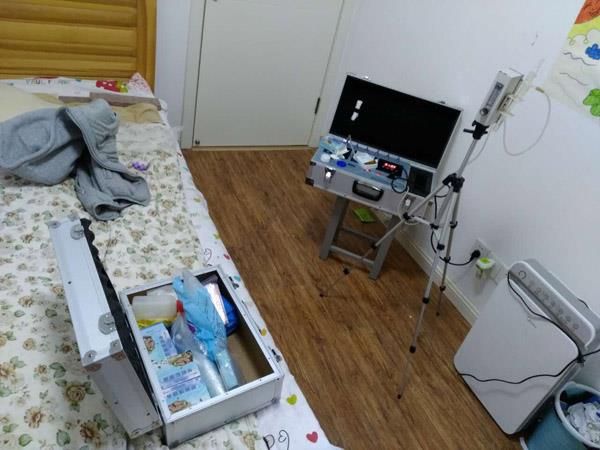 10月30號(hào)美的翰城李女士檢測現(xiàn)場