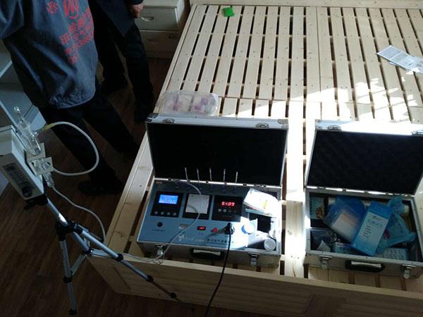 11月12日碧桂園吳先生復(fù)檢檢測現(xiàn)場