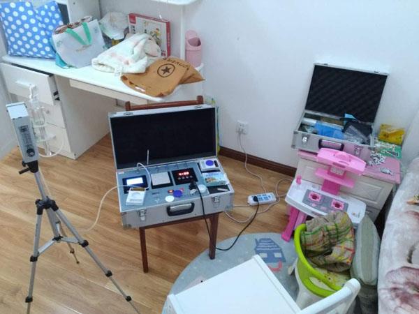 11月14日綠地書香苑復檢檢測現(xiàn)場