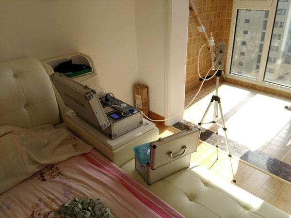 11月27日山語(yǔ)世家劉先生檢測(cè)現(xiàn)場(chǎng)