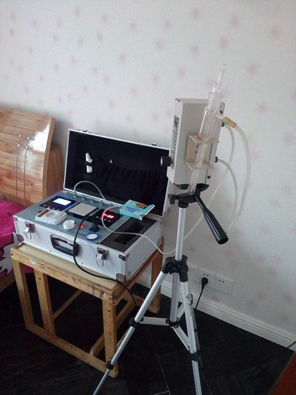 11月29日和平上東郝先生檢測(cè)現(xiàn)場(chǎng)