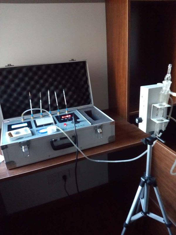 12月2日美的翰城劉女士檢測(cè)現(xiàn)場(chǎng)