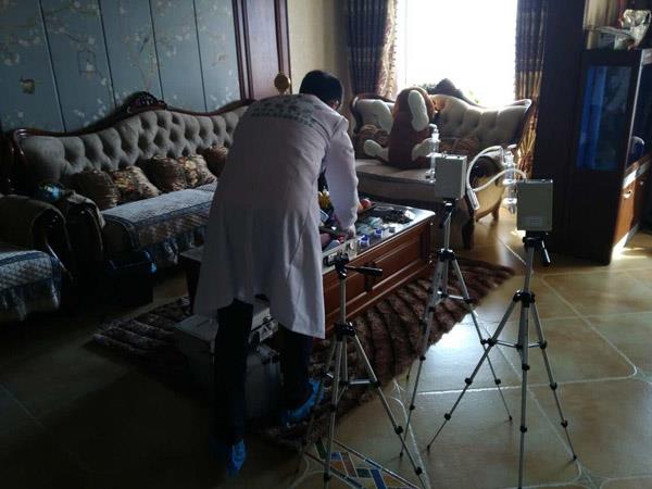 2017.2.15天山綠洲周先生愛居檢測(cè)現(xiàn)場(chǎng)