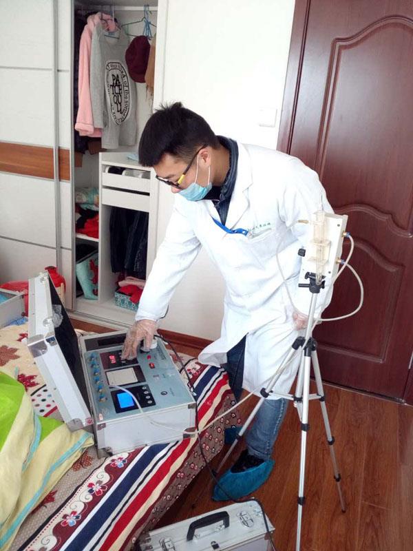 2017.2.25美的翰城張先生檢測(cè)現(xiàn)場(chǎng)