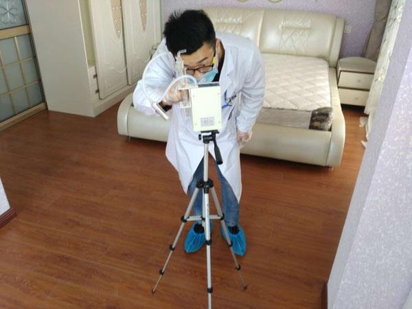 2017.2.27棕櫚灣孫女士愛居檢測現(xiàn)場