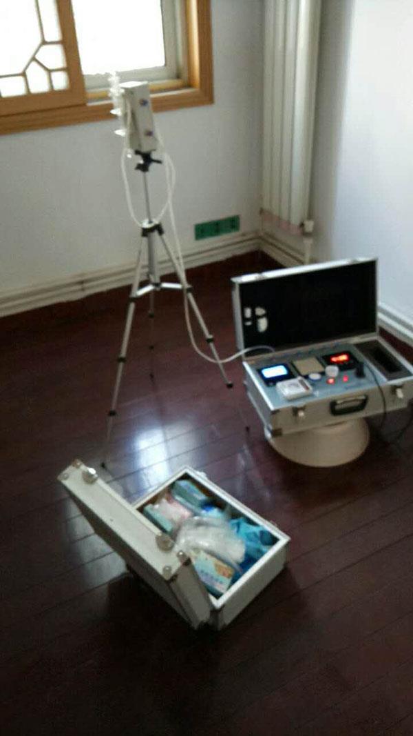 2017.3.14圓夢(mèng)家園楊先生愛(ài)居檢測(cè)現(xiàn)場(chǎng)