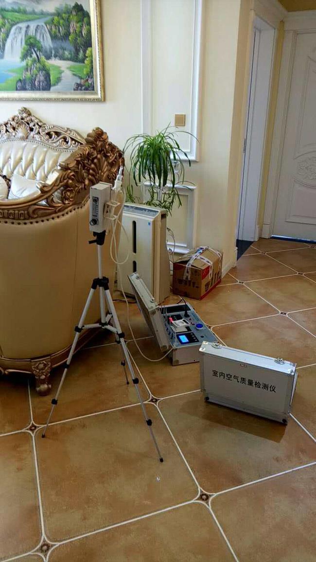 2017年3月17日綠地書(shū)香苑檢測(cè)現(xiàn)場(chǎng)