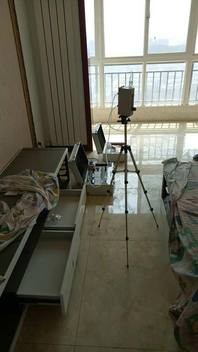 2017年3月18日鼎瑞雅居檢測(cè)現(xiàn)場(chǎng)