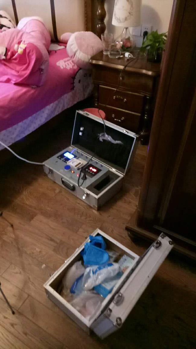 2017年3月18日尚仕名邸檢測(cè)現(xiàn)場(chǎng)