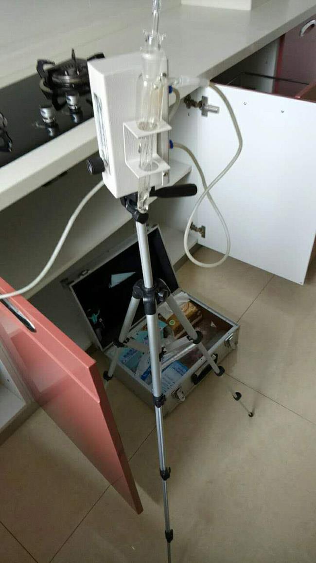 2017年4月8日國基城邦孫女士二個點全套檢測現(xiàn)場