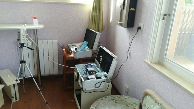 2017年4月14日棕櫚灣劉女士愛(ài)居復(fù)檢檢測(cè)現(xiàn)場(chǎng)