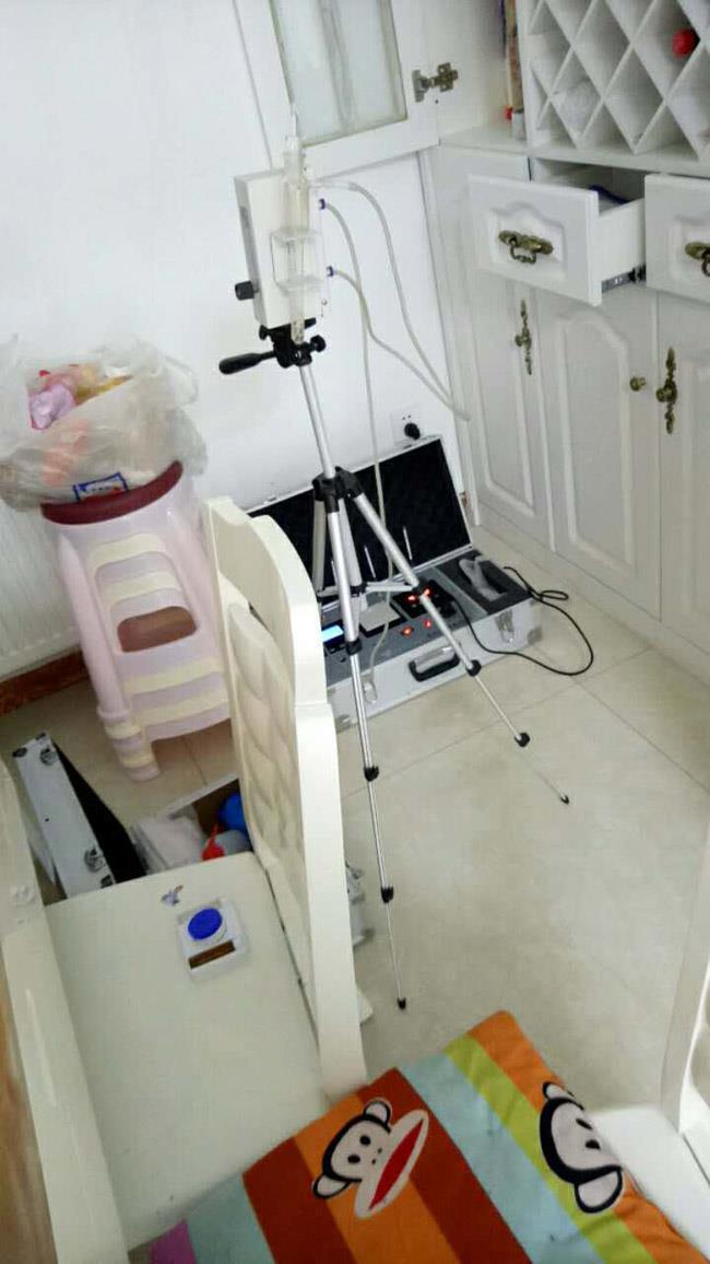 2017年4月16日美的城劉女士?jī)墒乙粡d檢測(cè)