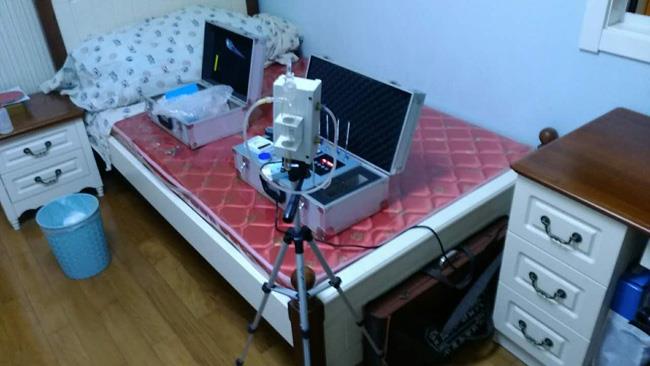 2017年6月29日天域華府檢測現(xiàn)場