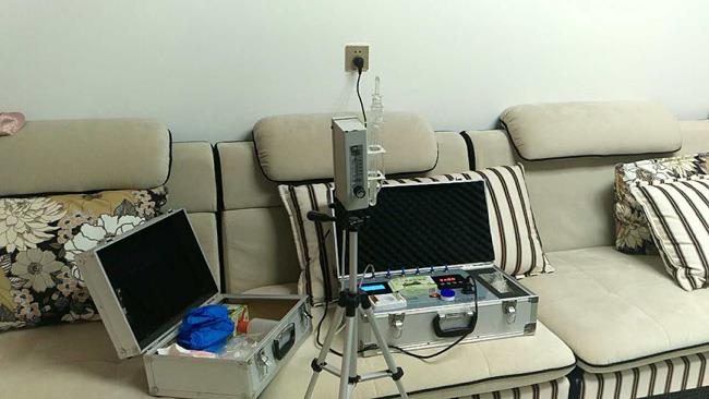 2017年7月25日云龍華府檢測(cè)現(xiàn)場(chǎng)