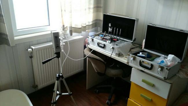 2017年7月29日翠湖御景檢測(cè)現(xiàn)場(chǎng)