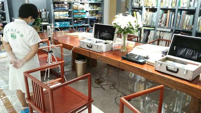 2017年8月9日金喜善檢測(cè)現(xiàn)場(chǎng)