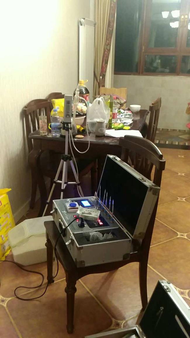 2017年8月10日綠地書(shū)香苑檢測(cè)現(xiàn)場(chǎng)