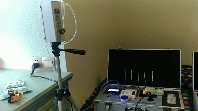 2017年8月13日橡樹灣二期檢測現(xiàn)場